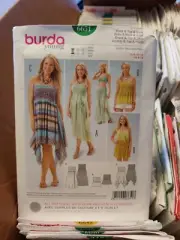 Burda 6651 Misses Plus Easy to Sew Dress Skirt Tunic Top Pattern Sizes 8-18 New