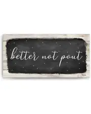 Ready2HangArt Better Not Pout Canvas Wall Art by Olivia Rose
