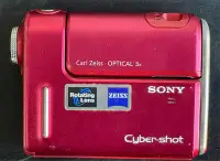 在飛比找Yahoo!奇摩拍賣優惠-SONY 新力 DSC-F88 數位相機 紅色 功能正常 附