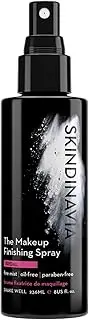 Skindinavia The Makeup Finishing Spray, Bridal Makeup Setting Spray, All-Day Wear, Long-Lasting Up to 16+ Hours, Heat-Resistant & Waterproof, Wedding Day, Bridal Shower Gift, 8.0 Oz