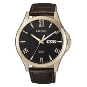 Citizen Dress Black Dial Stainless Steel Men's Watch (BF2023-01H)