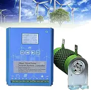 6000W/8000W/10000W/12000W Wind Solar Hybrid Charge Controller, Off Grid Controller Boost MPPT Wind Turbine, 12V/24V Auto Distinguish System Voltage(24v,12000w)
