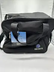 New Ebonite Single Nylon Basic 1 Bowling Ball Bag Tote Black