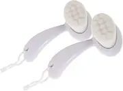 Beaupretty Face Tool Facial Cleansing Brush Set Soft Bristles Black Head Remover Face Exfoliator for Smooth and Skin