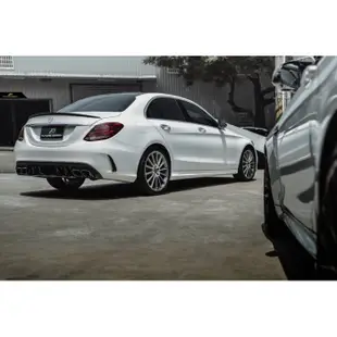 【Future_Design】賓士  W205 AMG 專用 2019新款C63 ED1 亮黑 後下巴 現貨 C300