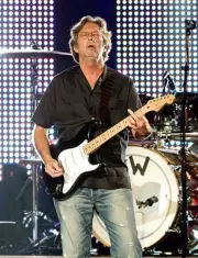 Legendary Guitarist Vocalist Eric Clapton performs at ORACLE Arena- Old Photo 6