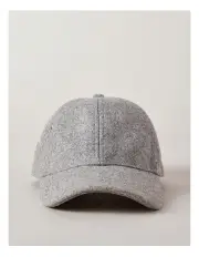 [Piper] Hamburg Felt Cap in Grey Marle