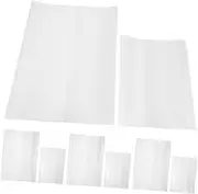 Sewroro 20Pcs Book Cover Sleeves Reusable Book Protector for Scrapbook and Notebook for Students Easy to Clean Install