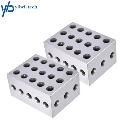 1 Matched Pair 2-3-4 234 Blocks 23 Holes .0002" Ultra Precision Machinist Jig