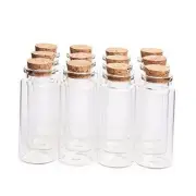 30ml 1.18" x 2.75" Potion Bottles,Glass Bottles with Cork Stopper,Mini Glass