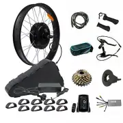 48V 1500W 20A EBIKE CONVERSION KIT FAT TYRE EBIKE 26X4 INCH REAR 170MM EBIKE KIT