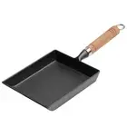 Pancake Kitchen Pot Makers Cast Iron Thickened Omelette Tamagoyaki Frying Pans H