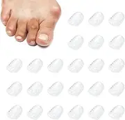 Toe Protectors Women,Breathable Toe Covers Silicone Toe Caps | Soft Toe Protectors Toe Caps Sleeves for Little Toe, Corns, Blisters, Broken Toes