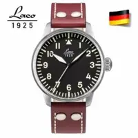 在飛比找森森購物網優惠-【LACO朗坤】861688 飛行員系列 德國手錶 男士自動