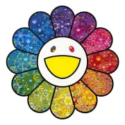 True Murakami Takashi Flower Sparkle Edition Print Print Poster Kyne #944a30