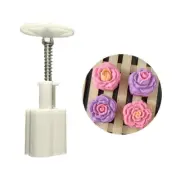 Mid-autumn Moon Cake Mold Set Hand Pressed Cookie Dessert Diy Pastry Baking Tool