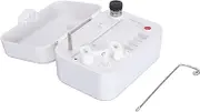 Electric Bobbin Winder, Portable Automatic Sewing Bobbin Winder with Lock and Hidden Handle, Electric Bobbin Winding USB or Battery Powered for Household Industrial