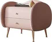 Night Stands, Accent Bedside Storage Cabinet/Table, Wood End Side Accent Table Nightstand, Side Table Nightstand, for Bedroom, Home Office(E)