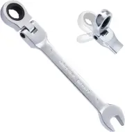 10Mm Ratcheting Combination Wrench,Metric Flex Head Ratcheting Wrench Spanner