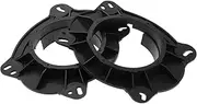 X AUTOHAUX Speaker Spacer Ring Tweeter Speaker Spacer Adaptor for 6x9 to 6.5" for Toyota Camry 2012-2016 ABS Black Waterproof