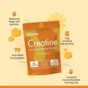 Creatine Monohydrate Gummies 90 Count Powerful Muscle Recovery Supplement