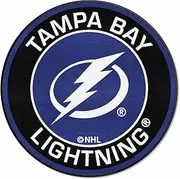 FANMATS 18887 NHL Tampa Bay Lightning Roundel Mat