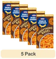 NEW! Kraft MAC & CHEESE EVERYTHING BAGEL 5-Pack Boxes! Macaroni and Dinner Box