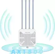 Outdoor Wifi Extender Mesh Router, AX1800(WIFI 6) Long Range Wifi Extender Wire