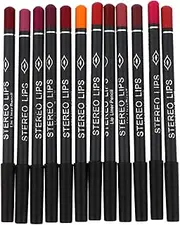Ipetboom 12pcs Lip Liner Pencil Smooth Waterproof Lip Liner Makeup Supplies Matt Lip Lining Pencil Cosmetic Supplies Brown Lip Liner Nude Lip Liner for Makeup