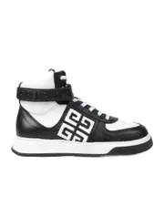 Round head high-top sneakers 31 Black/White