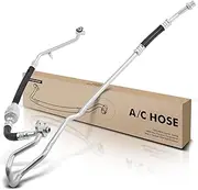 A-Premium A/C Suction Line Hose Assembly Compatible with Dodge Grand Caravan, Chrysler Town & Country, 2005-2007, Compressor to Evap