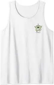 [Disney] Pixar Toy Story Dancing Pizza Planet Alien Pocket Tank Top