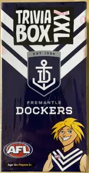 Fremantle Dockers AFL Trivia Box XXL Card Game Sealed New