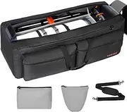 40“ Telescope Bag, Large Telescope Travel Bag for for Telescope Tube & Tripod,Soft Pad Telescope Carrying Case Compatible with Gskyer ToyerBee Celestron Telescope,Storage for Telescope Accessories