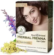 Herbal Henna Hair Color #35: Dark Chocolate (Dark Brown)