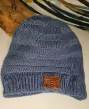 Bluetooth Beanie Hat NWT music hat misshalo blue