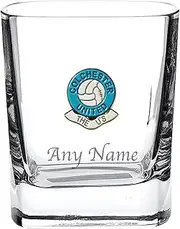 Personalised Colchester United Football Club Mixer Glass