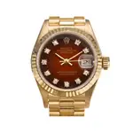 ROLEX勞力士69178蠔式恒動日誌型18K金女用腕錶