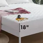 Waterproof Mattress Protector Cover Hypoallergenic Breathable Fitted Bed Covers