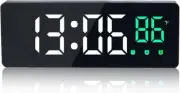 Digital Alarm Clock LED Alarm Clock Large Display Desk Clock With Tem /Snooze