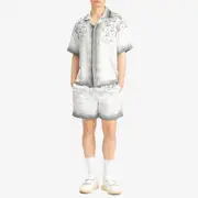 Casablanca Gradient Monogram Drawstring Shorts