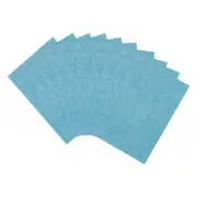 10 Sheets Glitter Foam Sheets Adhesive Sheets EVA Foam Sheets Light Lake Blue
