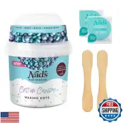 Nad's Hair Removal Waxing Dots - Cotton Candy Hard Wax Beads Kit - For Women