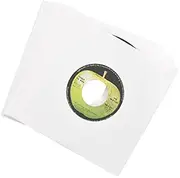 sdroceRyaM 7'' Record Inner Sleeves - Anti-Static Vinyl Record Paper Sleeves Acid Free Protection Covers for 7'' Record Vinyl - 20 Pack