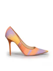 Knit Fabric Abel Pointed Toe Pumps