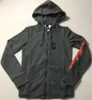 Adidas Women's Climalite Full Zip Up Hoodie Jacket Gray CF8803 Size S