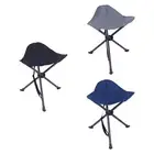 Camping Stool Chair Compact Folding Tripod Stool for Walking Camping Fishing