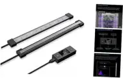 IONBEAM U2, Targeted Spectrum UV LED Grow Light Bars 11-Inch, 2-Bar UV Black