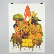 OOP Vinegar Syndrome Poster VinSyn Siren Limited Edition Screen Print #2/70 RARE