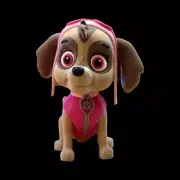 UNPAINTED Paw Patrol Skye 3D Printed Model Kit (8-24)